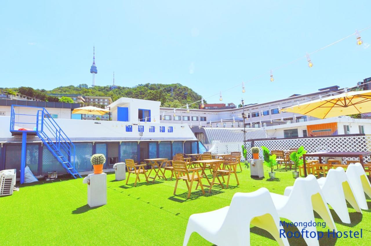 Oyo Rooftop Hostel Seoul Eksteriør billede