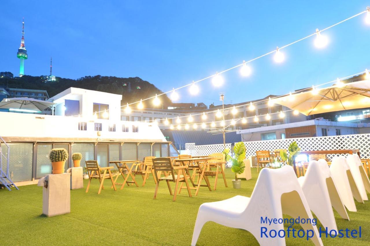 Oyo Rooftop Hostel Seoul Eksteriør billede