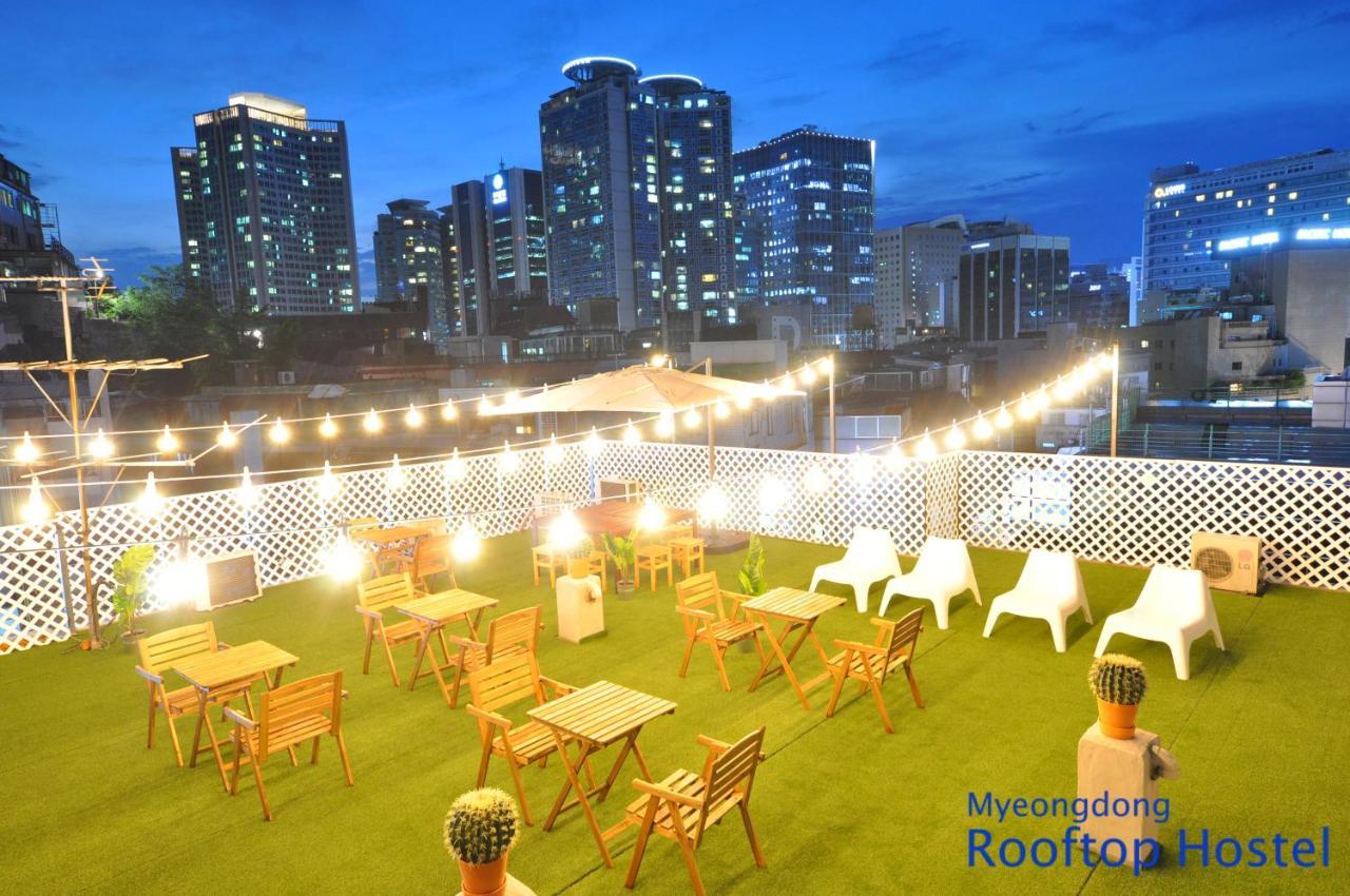 Oyo Rooftop Hostel Seoul Eksteriør billede