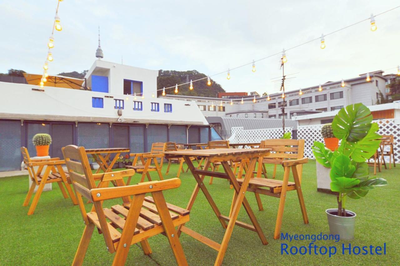 Oyo Rooftop Hostel Seoul Eksteriør billede