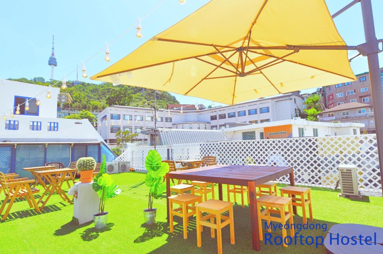 Oyo Rooftop Hostel Seoul Eksteriør billede