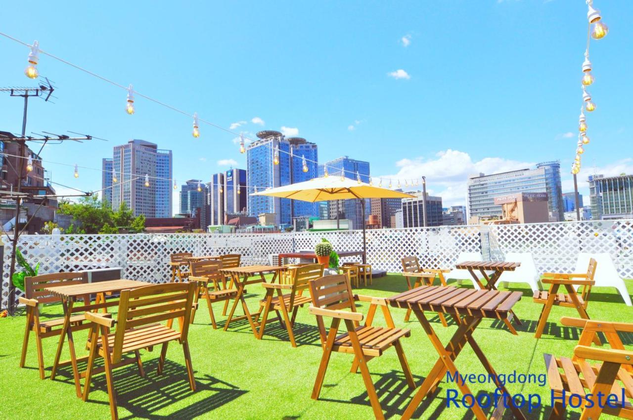 Oyo Rooftop Hostel Seoul Eksteriør billede