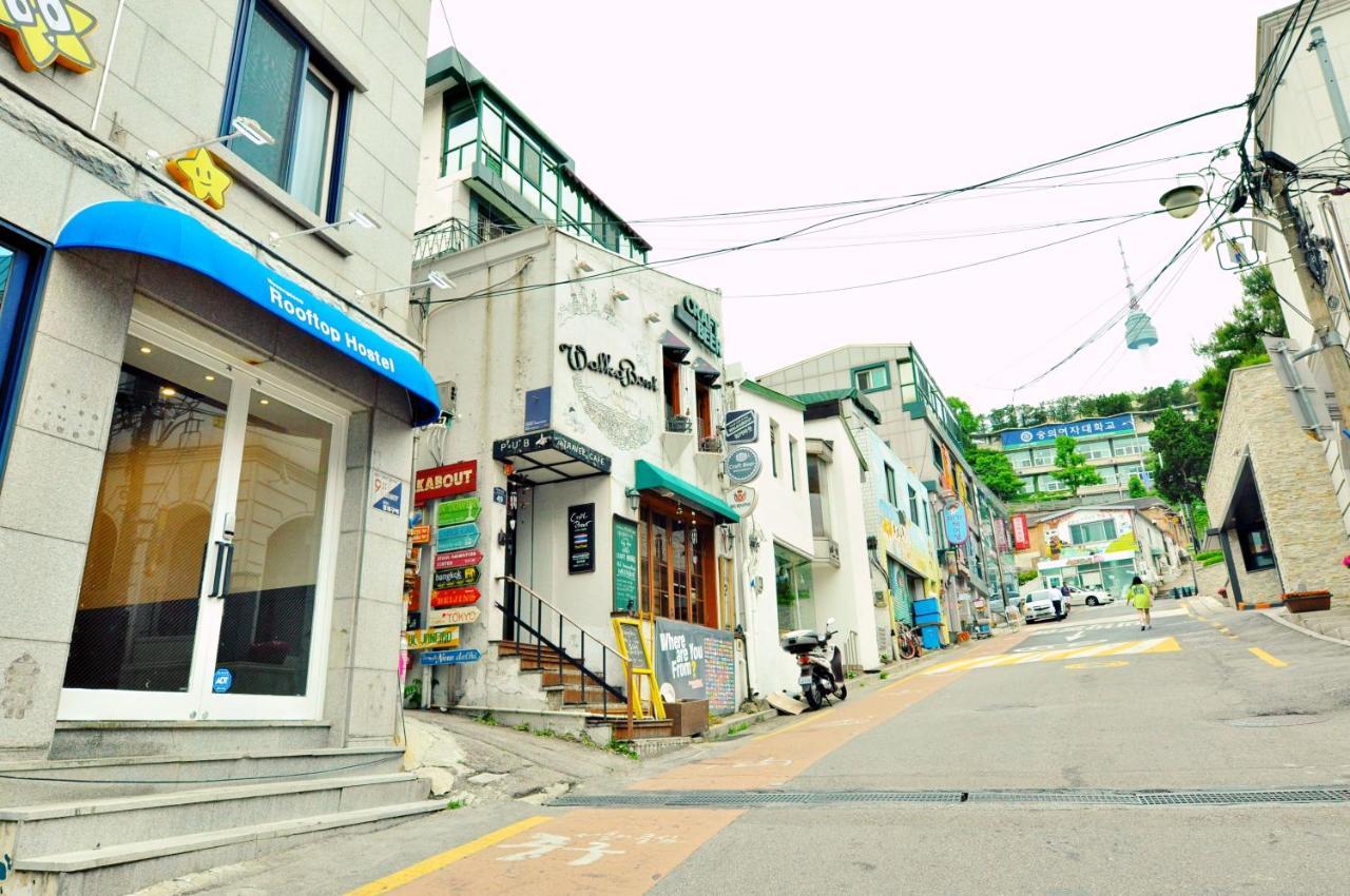 Oyo Rooftop Hostel Seoul Eksteriør billede