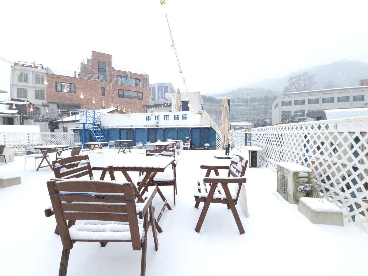 Oyo Rooftop Hostel Seoul Eksteriør billede